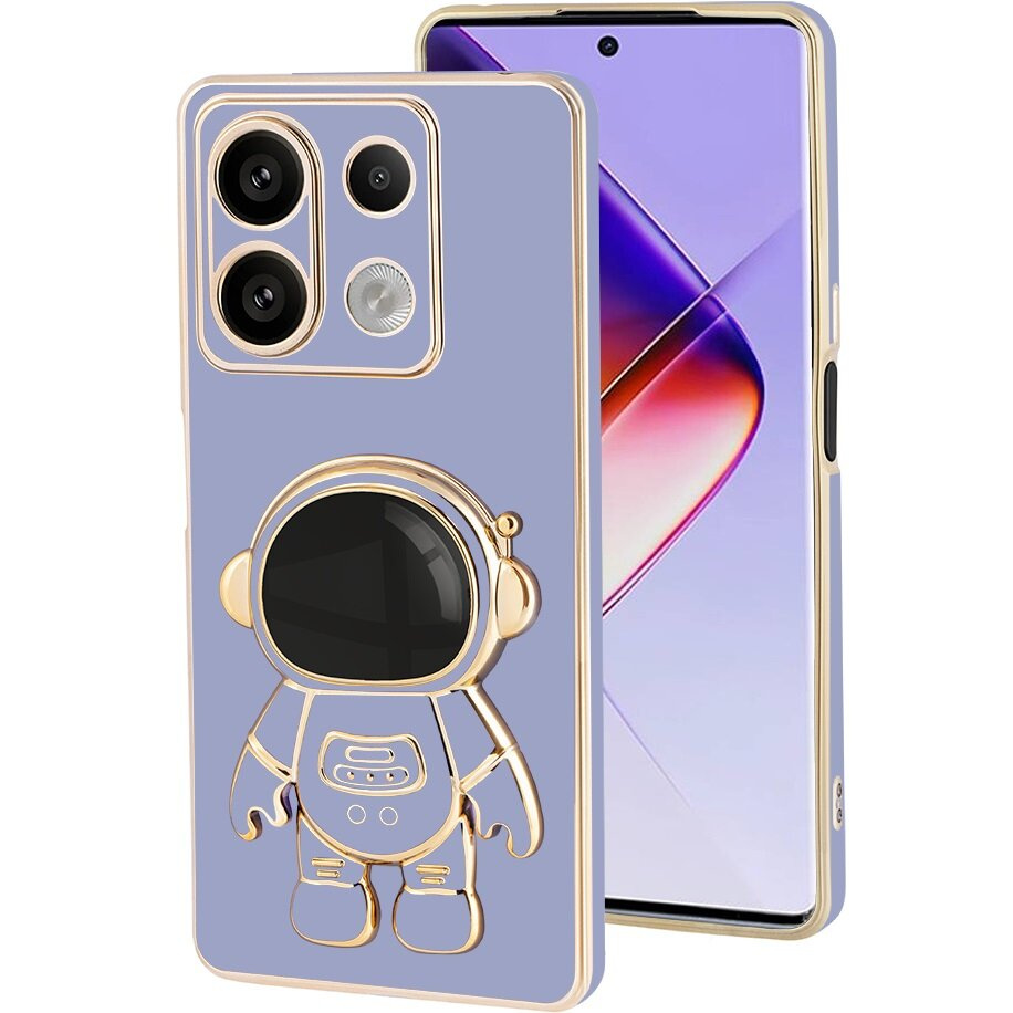 Infinix Note 40 Pro Hülle, Astronaut, Blau
