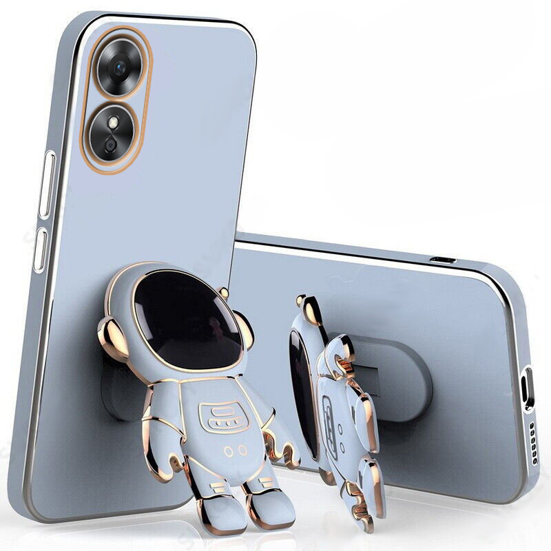 Oppo A17 Hülle, Astronaut, Blau