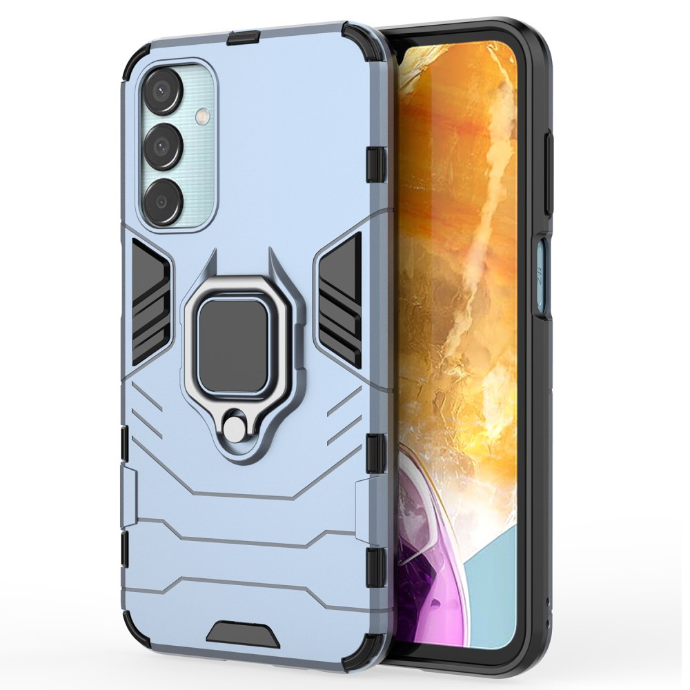 Samsung Galaxy M15 5g Ringhülle Mit Ständer, Blau