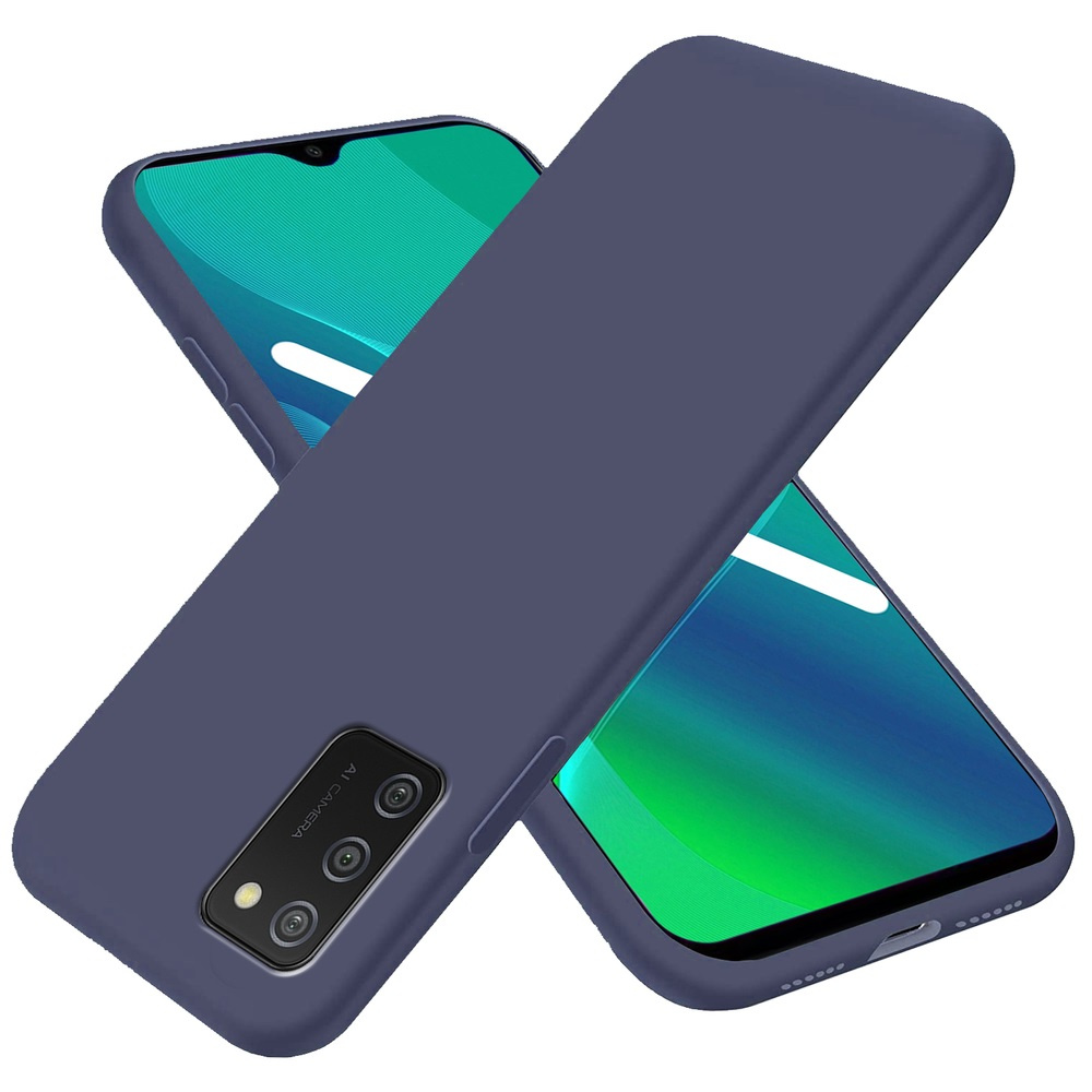 Dünne Hülle Für Samsung Galaxy A02s, Schlank, Marineblau