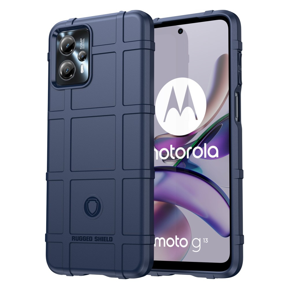 Schutzhülle Für Motorola Moto G13 / G23, Rugged Shield, Blau