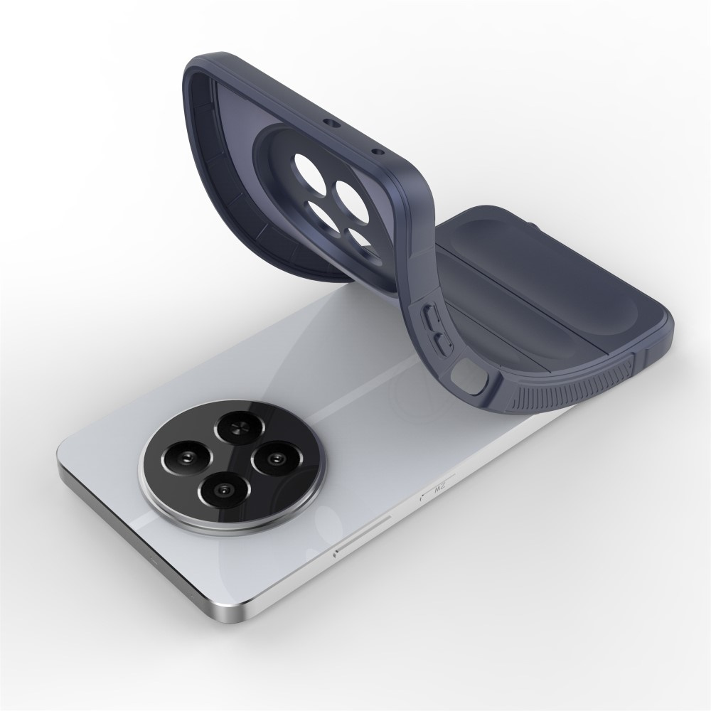 Realme 12 Gaming-schutzhülle, Stoßfest, Marineblau
