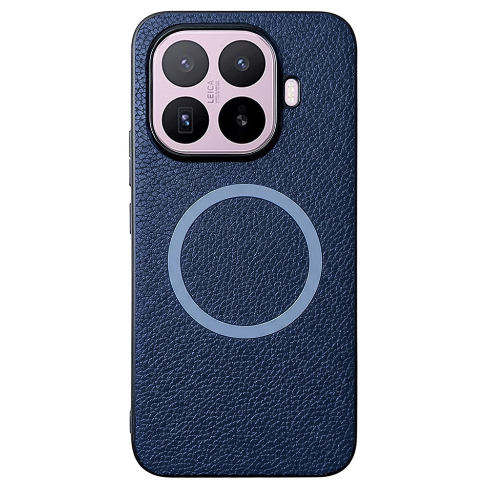 Hülle Für Xiaomi 17t, Leder-hybrid, Mit Magsafe-anschluss, Blau