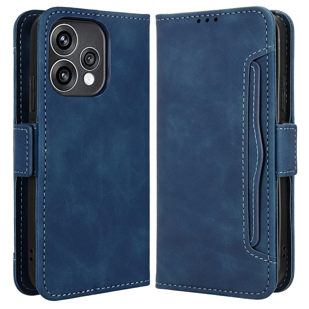 Klapphülle Für Oppo Reno 15, Mit Kartenfach, Blau