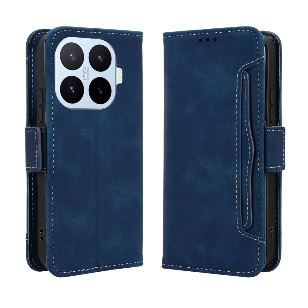 Klapphülle Für Xiaomi 17t, Mit Kartenfach, Blau