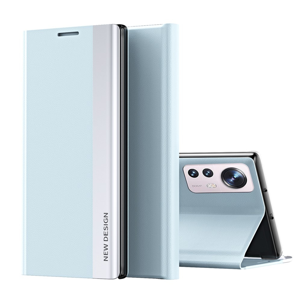Flip-case Für Xiaomi 12 / 12x, Seitlich Magnetisch, Blau
