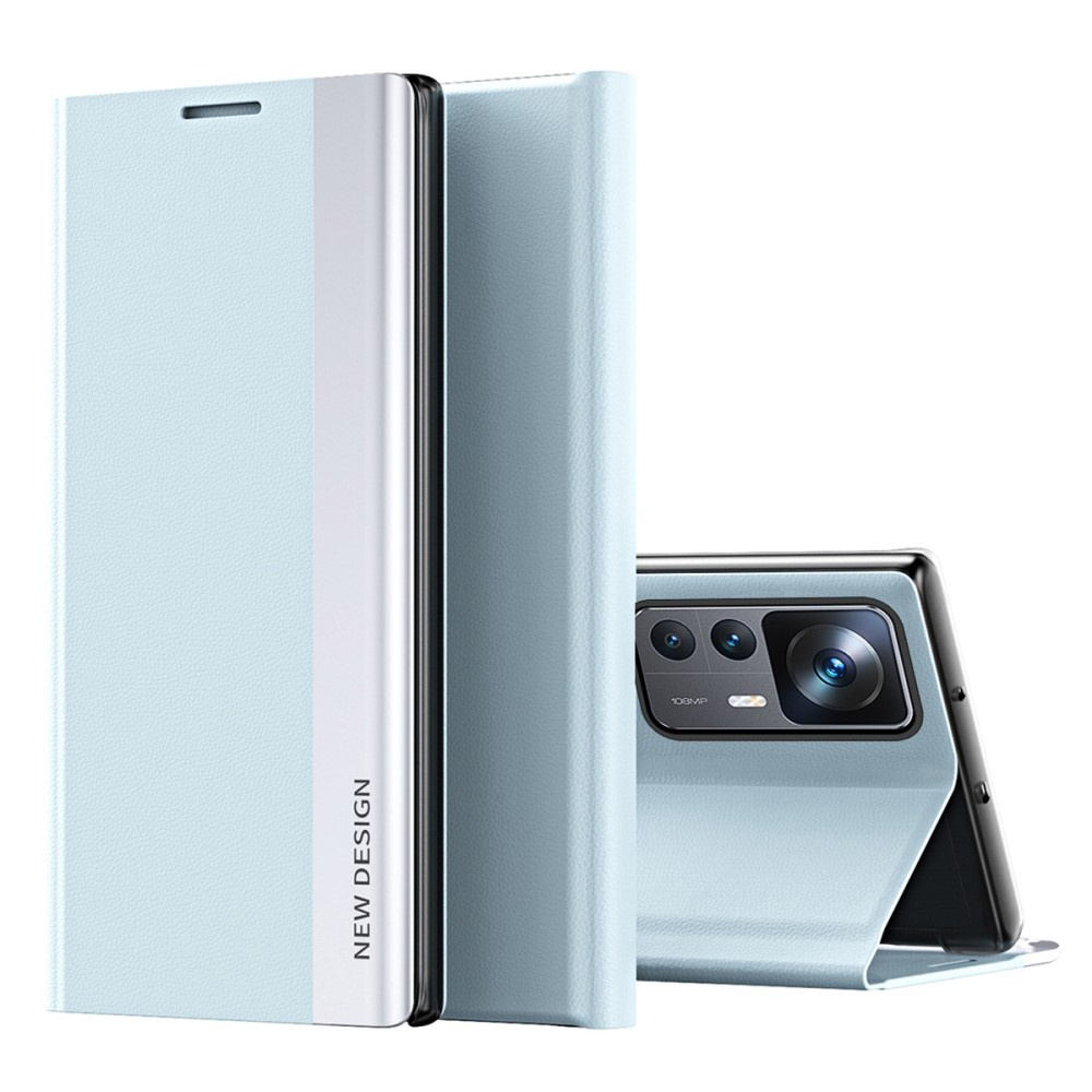 Klapphülle Für Xiaomi 12t / 12t Pro, Seitlich Magnetisch, Blau