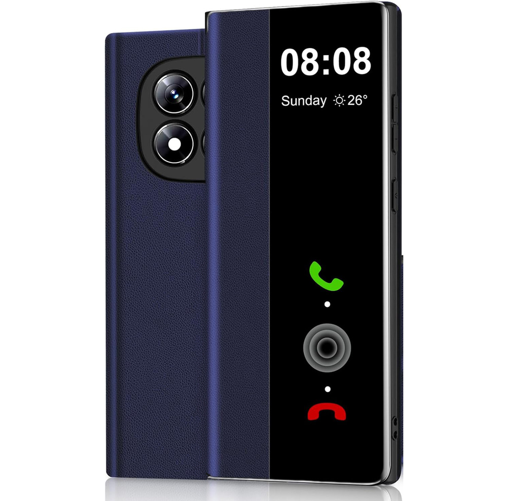 Klapphülle Für Xiaomi Redmi Note 15 Pro 5g, Seitenansicht, Blau