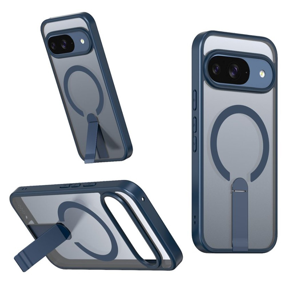 Google Pixel 10 / 10 Pro Fusion Hybrid-hülle Mit Magsafe Und Ständer, Blau