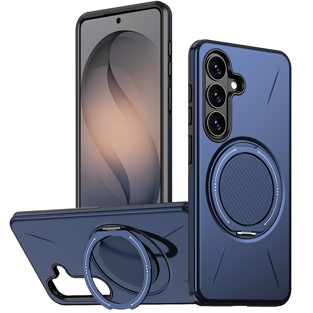 Samsung Galaxy S26 Plus Hülle, Magsafe-kompatibel, Mit Ständer, Blau