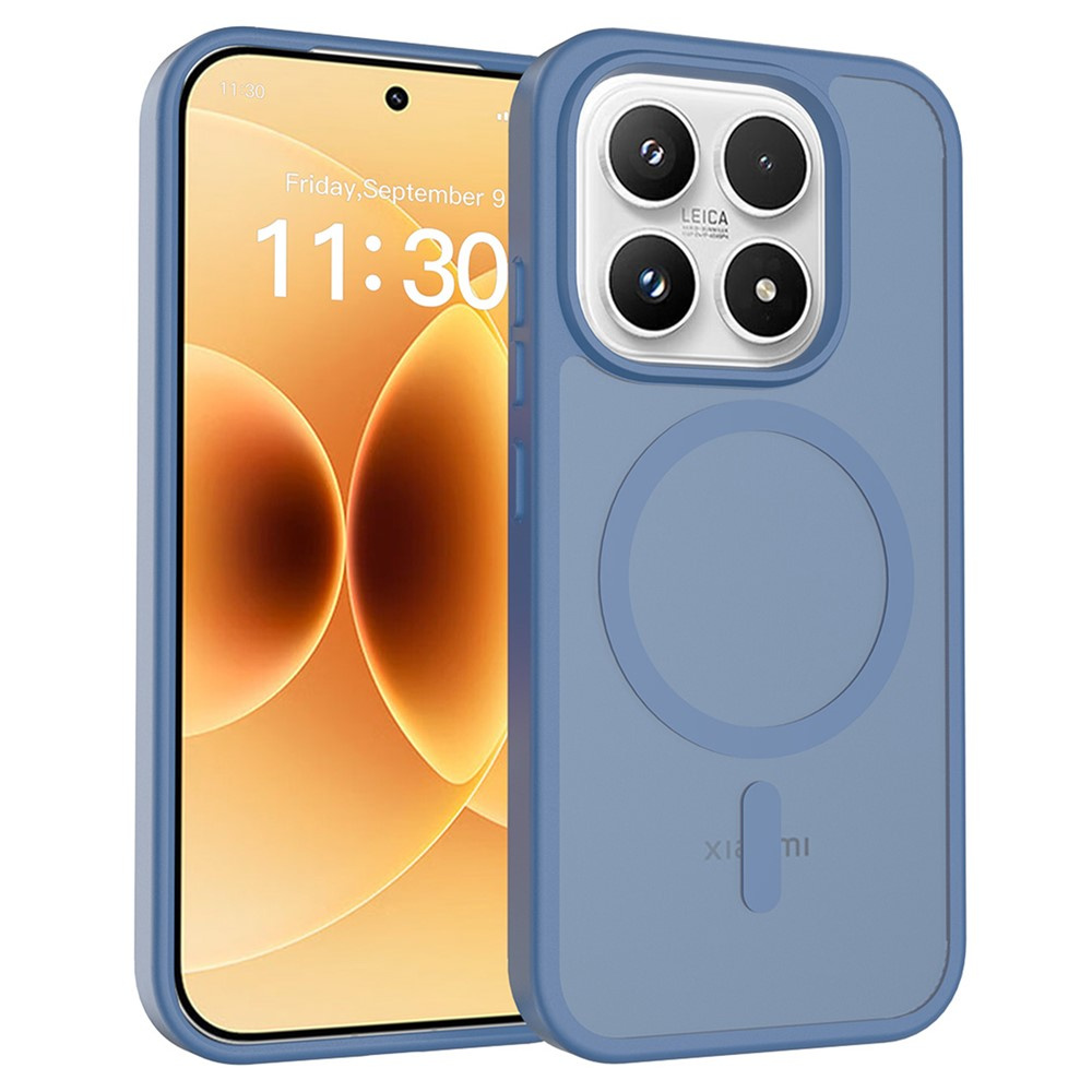 Schutzhülle Für Xiaomi 17, Matte Hülle, Mit Magsafe-funktion, Mattblau