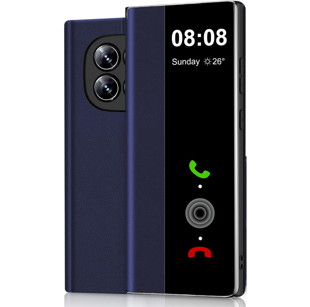 Klapphülle Für Xiaomi Redmi Note 15 5g / Poco M8 5g, Seitenansicht, Blau
