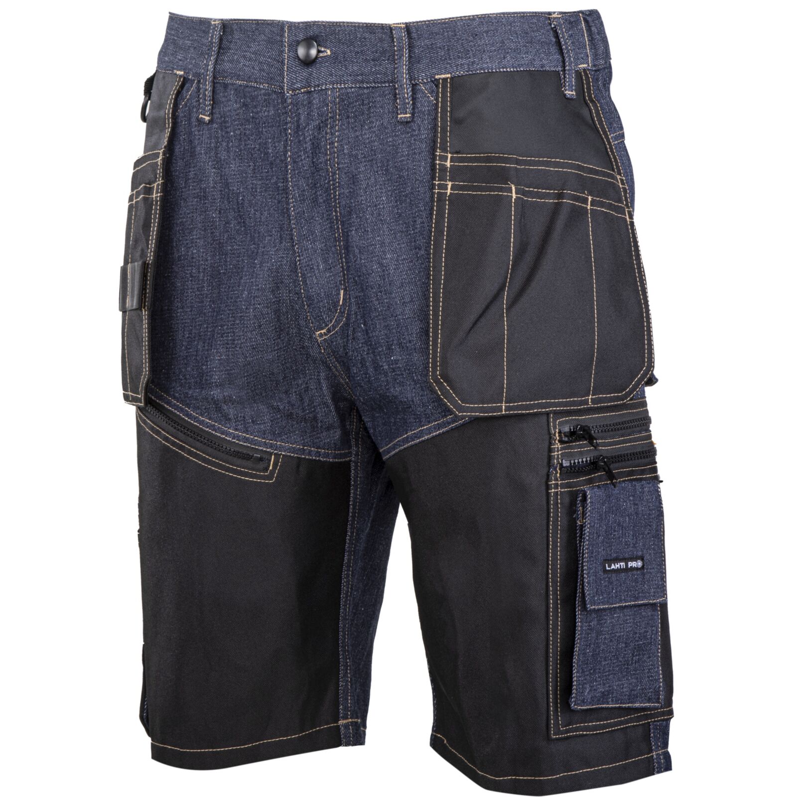 Blaue Jeansshorts, Verstärkt, Größe „l“, Ce-kennzeichnung, Lahti