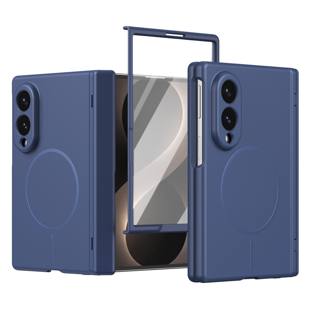 Samsung Galaxy Z Fold 8 Hülle Mit Externem Displayschutz, Magsafe-kompatibel, Blau