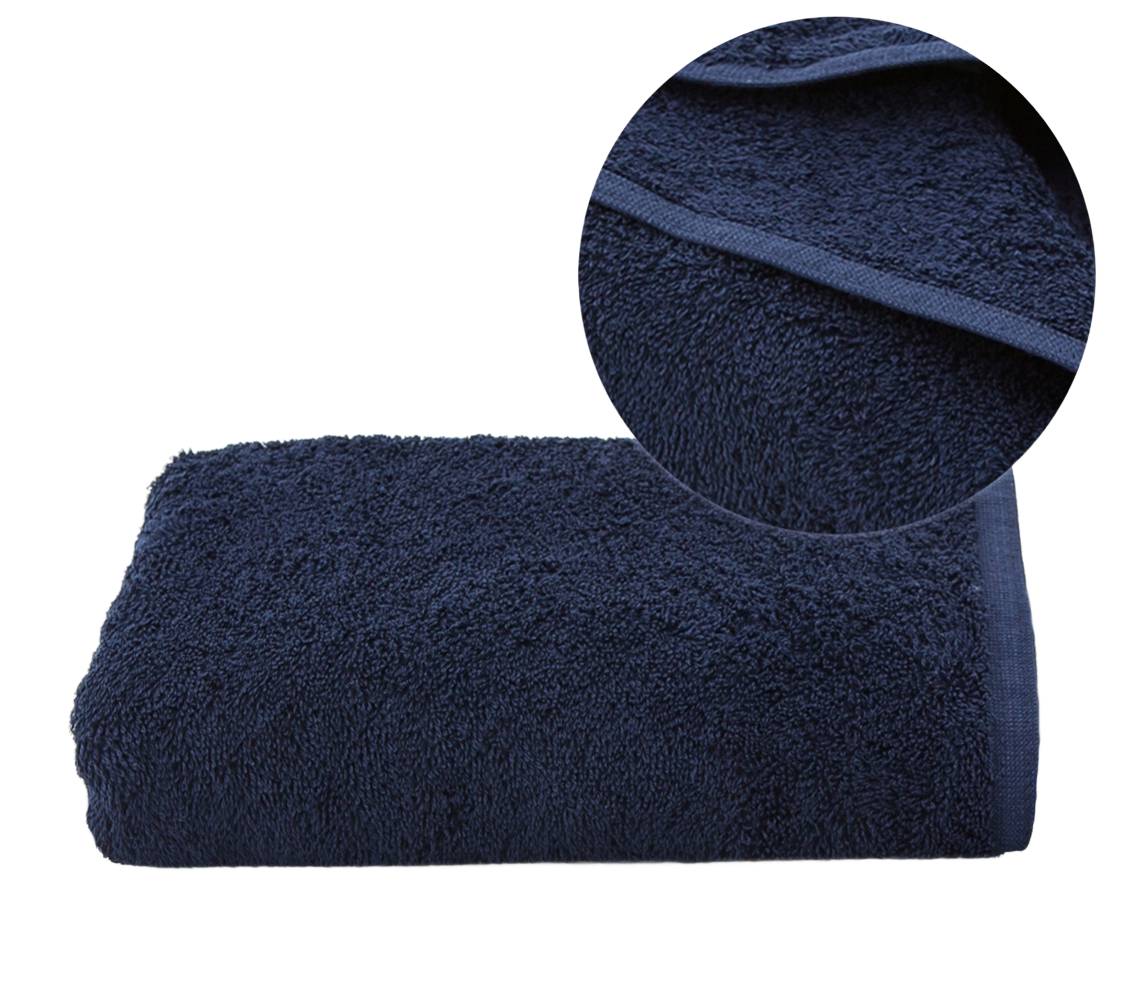 Marineblaues Spa-handtuch, 500 G, 50 X 100 Cm