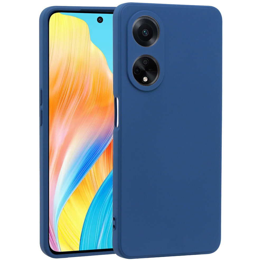 Schutzhülle Für Oppo A58 4g, Silikon Lite, Blau