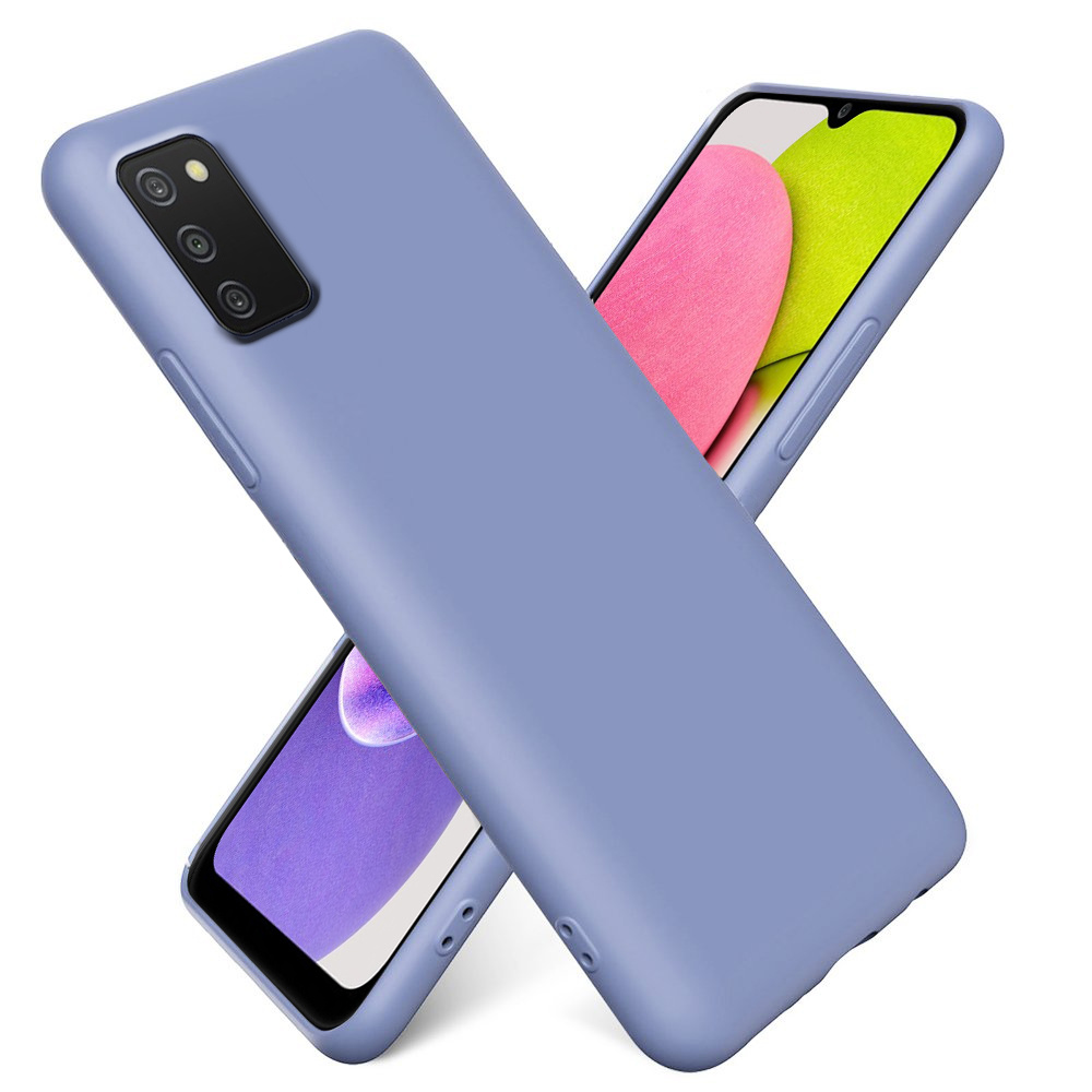 Schutzhülle Für Samsung Galaxy A03s, Silikon Lite, Blau