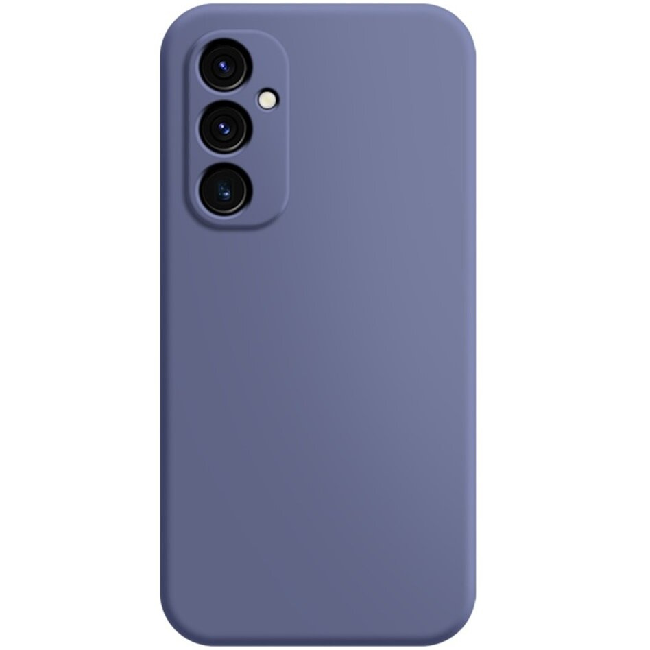 Schutzhülle Für Samsung Galaxy A25, Silikon Lite, Marineblau + 9h-glas