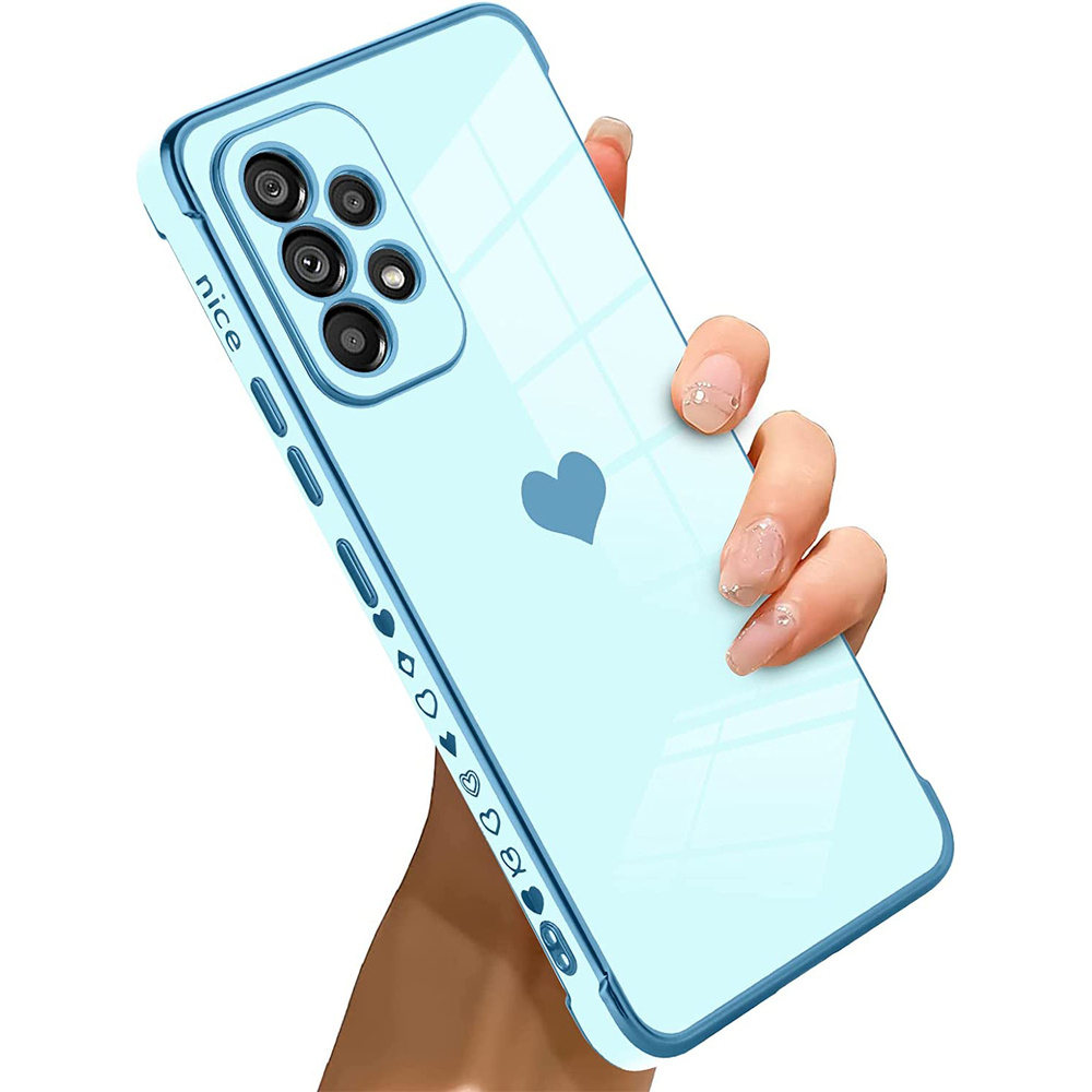 Schutzhülle Für Samsung Galaxy A33 5g, Elektroherz, Blau