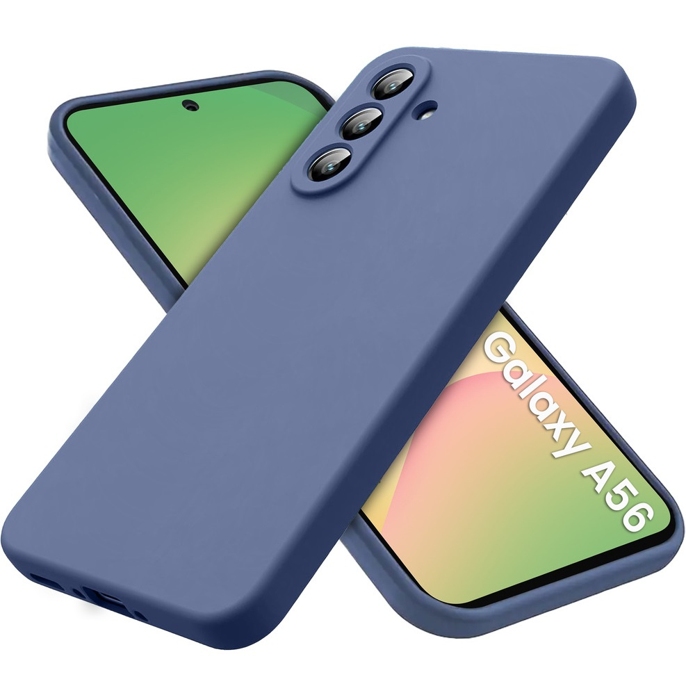 Schutzhülle Für Samsung Galaxy A56 5g, Silikon Lite, Marineblau