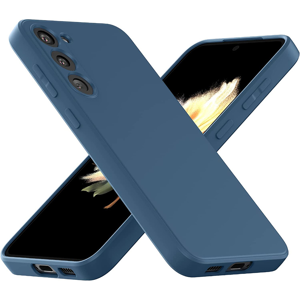 Schutzhülle Für Samsung Galaxy S23 5g, Silikon Lite, Marineblau