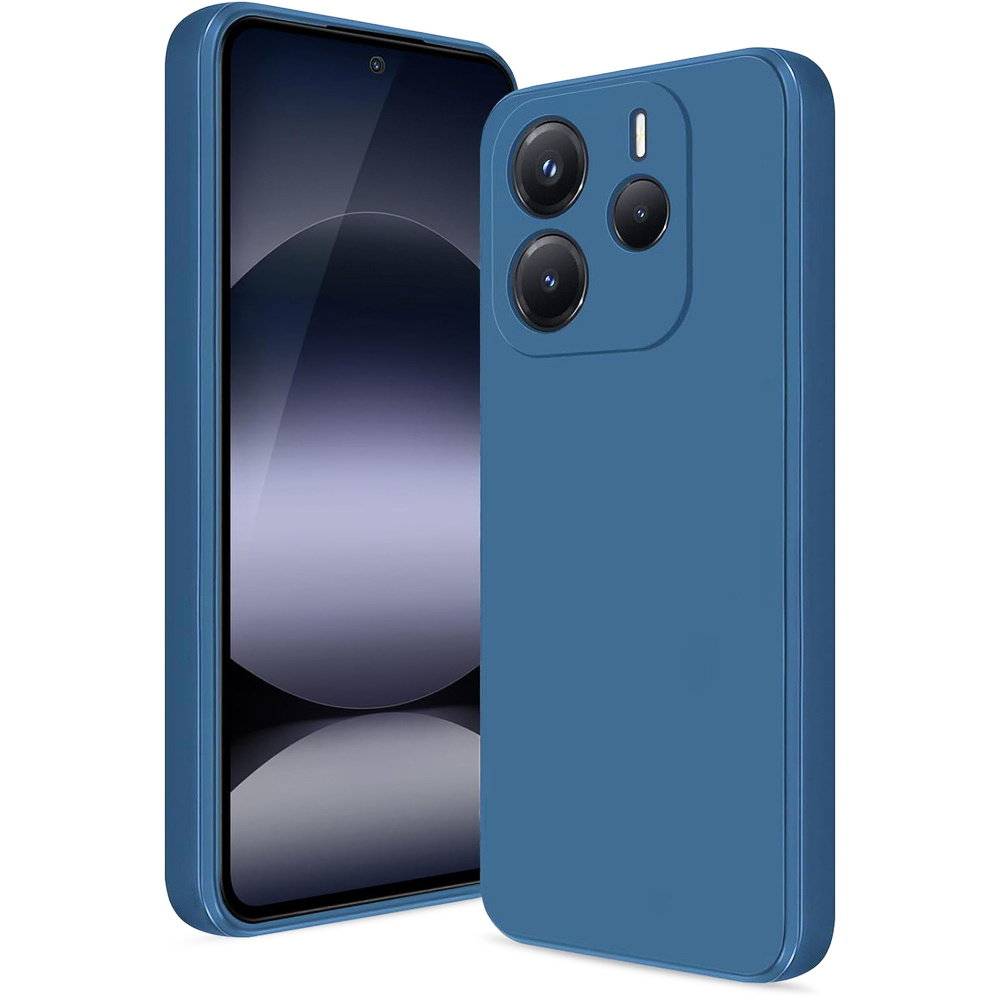 Schutzhülle Für Xiaomi Redmi Note 14 4g, Silikon Lite, Blau
