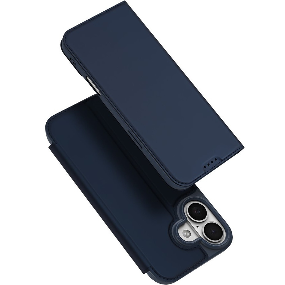 Dux Ducis Iphone 17 Skin Pro Flip Case, Marineblau