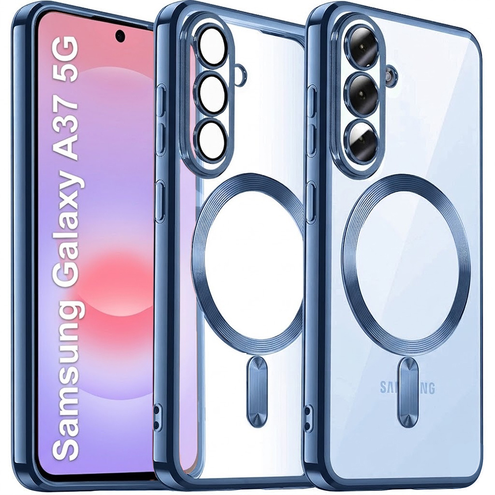 Schutzhülle Für Samsung Galaxy A37 5g, Electro Magsafe, Blau