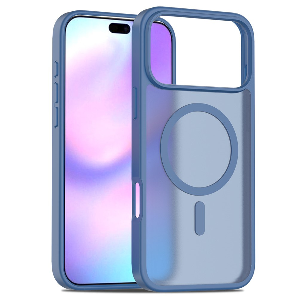 Iphone 17 Pro Max Matte Hülle Für Magsafe, Mattblau