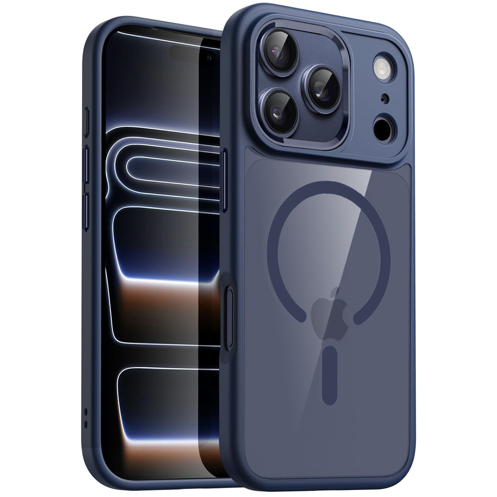 Schutzhülle Für Iphone 17 Pro, Mit Magsafe, Blau