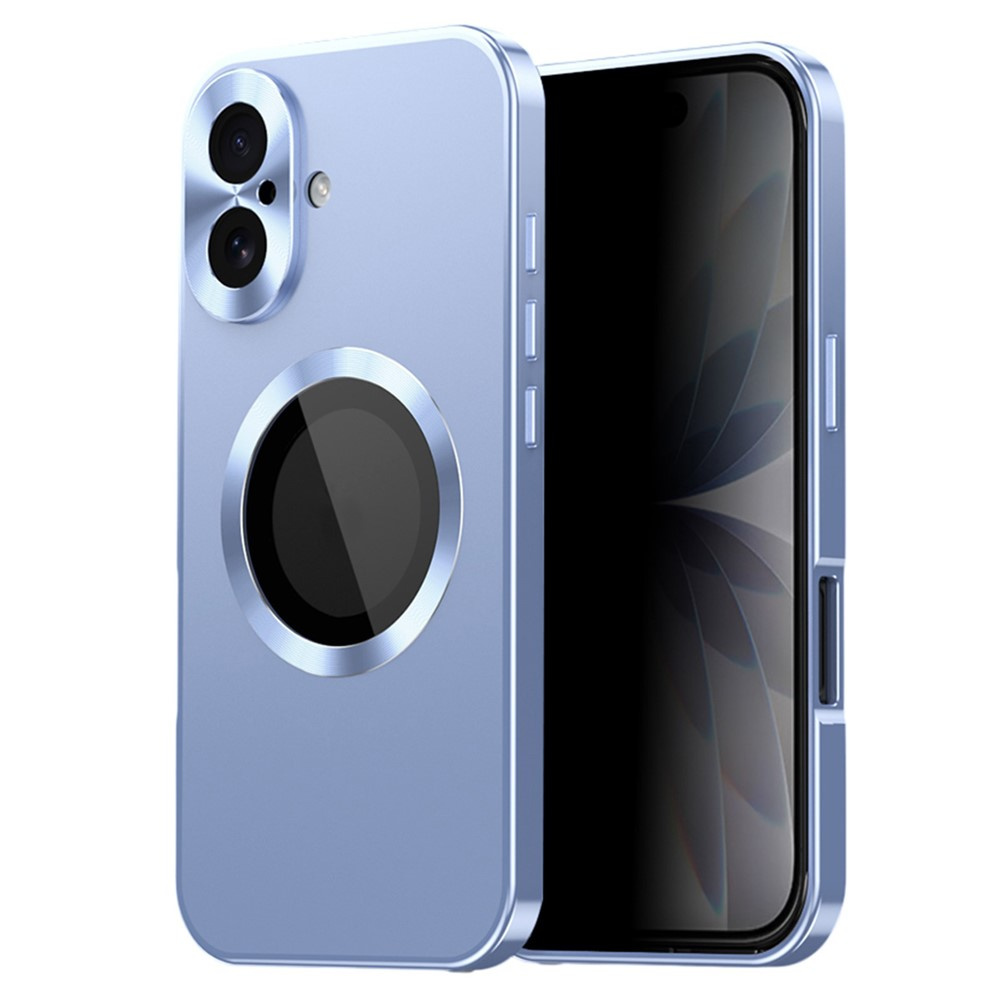 Iphone 17 Hülle Mit Sichtschutzglas Für Magsafe – Blau