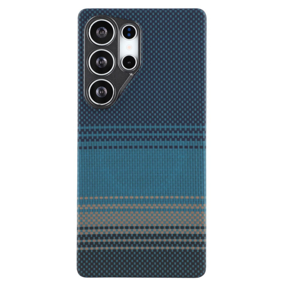 Samsung Galaxy S24 Ultra Hülle - Magnetische Aramidfaser, Blau
