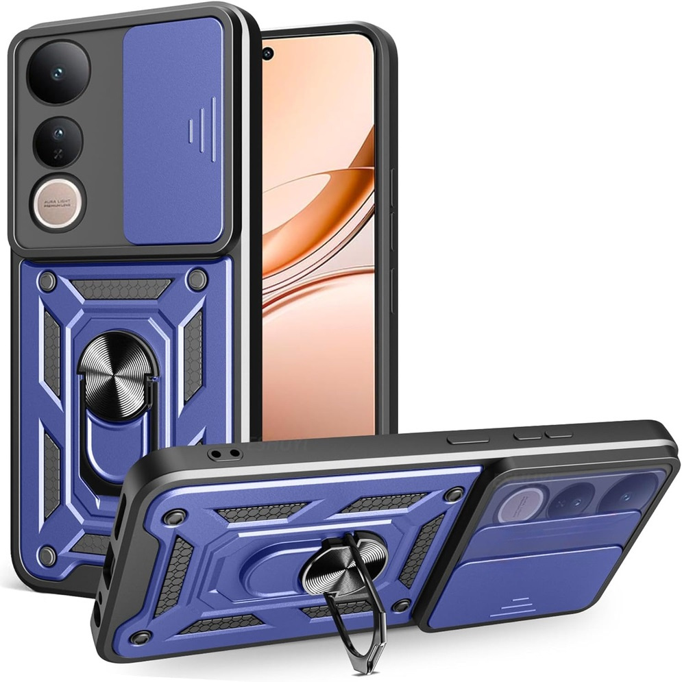 Schutzhülle Für Vivo V50 Lite 4g/5g, Camshield Slide, Blau