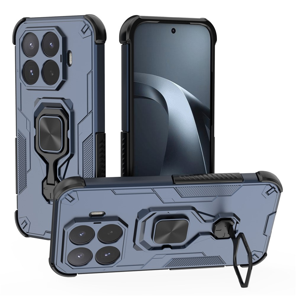 Schutzhülle Für Xiaomi 17t, Mit Ständerring, Blau