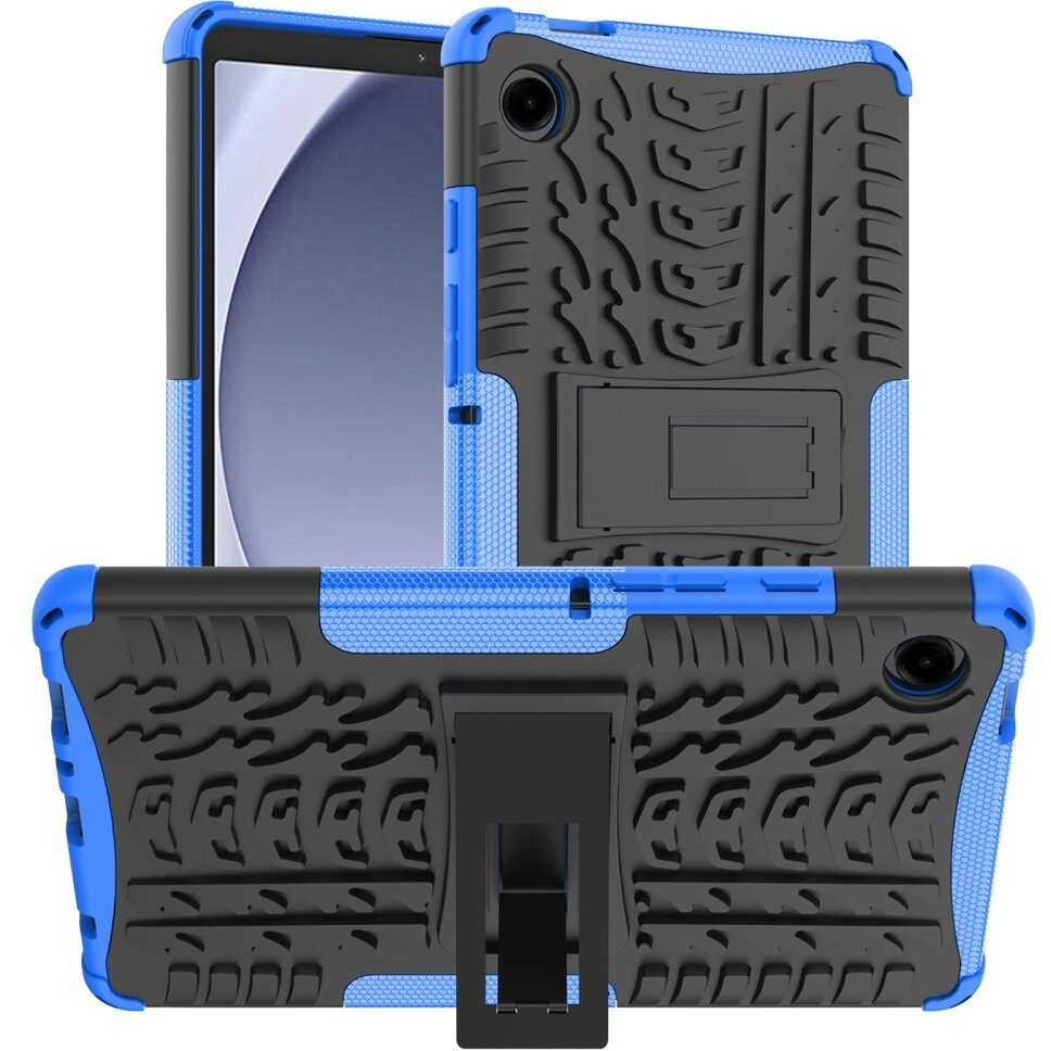 Samsung Galaxy Tab A9 Hülle, Reifenschutz, Blau