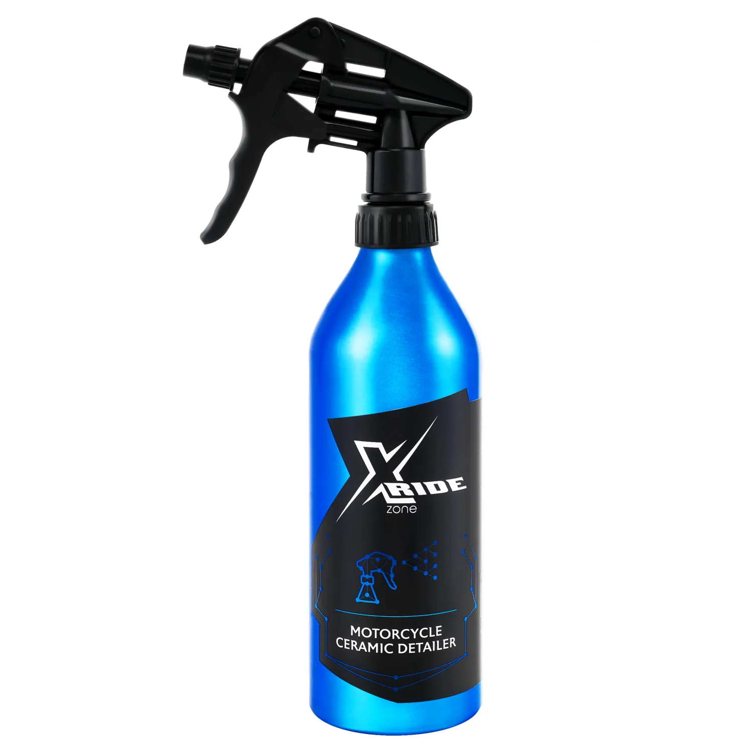 Keramik-detailer Für Motorräder, Xzone Hydrophober Glanz, Streifenfrei, 500 Ml