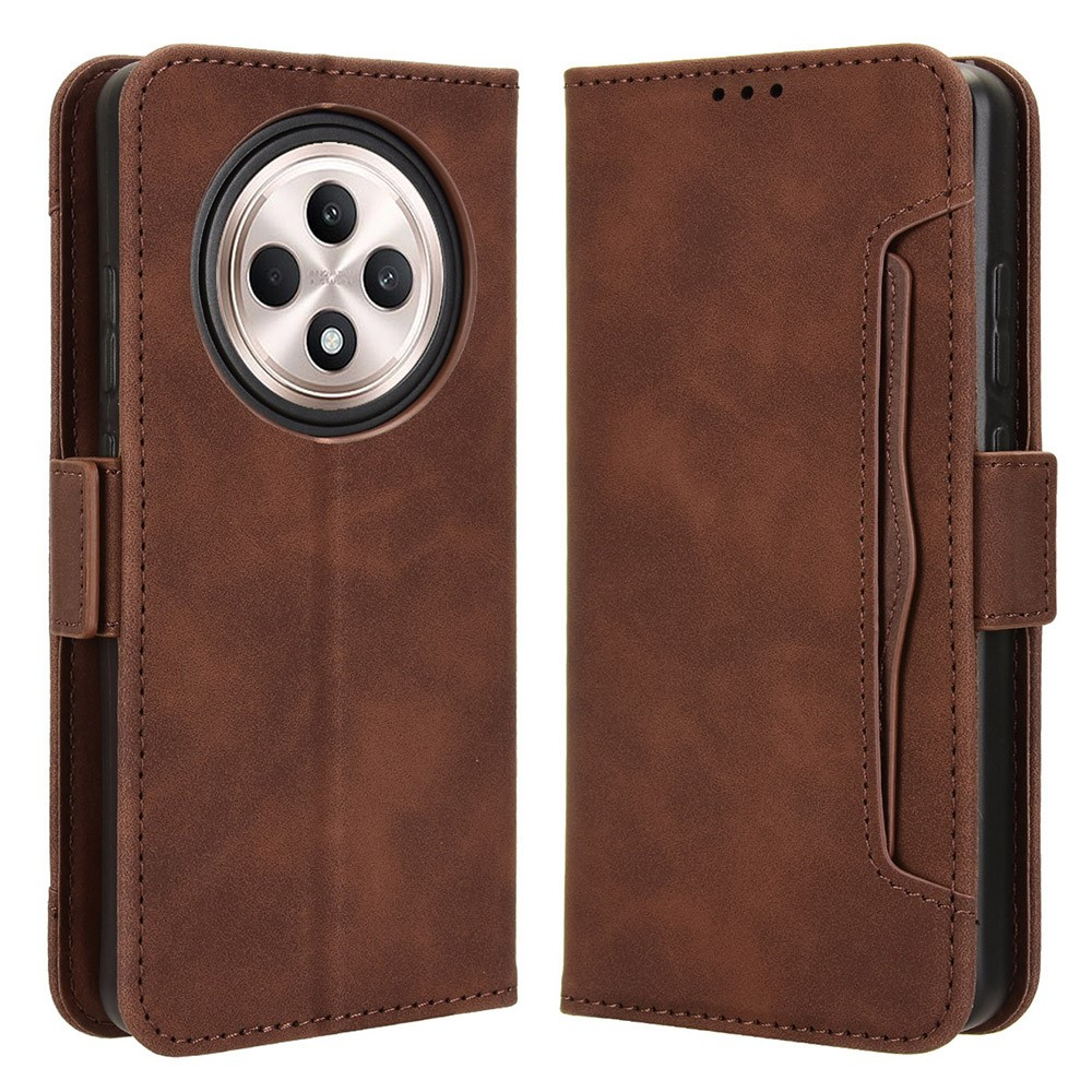 Klapphülle Für Oppo Reno 12fs / 12f, Mit Kartenfach, Braun