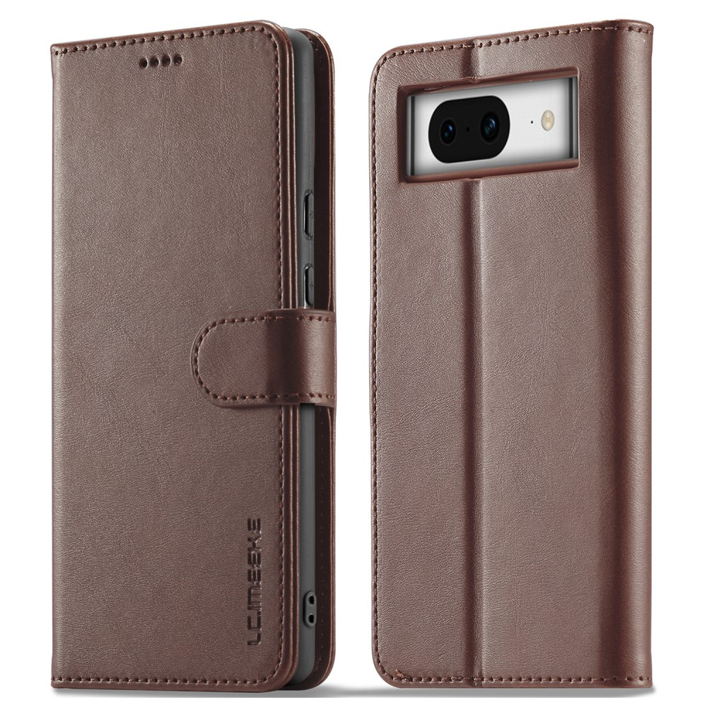 Klapphülle Für Google Pixel 8a, Lc.imeeke, Braun