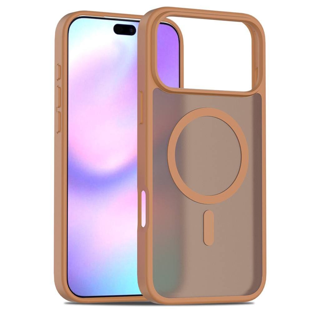 Iphone 17 Pro Max Matte Hülle Für Magsafe, Mattbraun