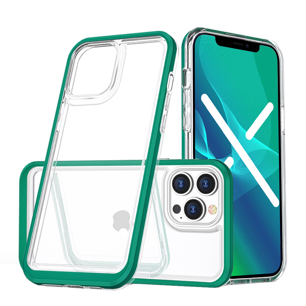 Erbord Hülle Für Iphone 13 Pro, Hybridrahmen, Dunkelgrün