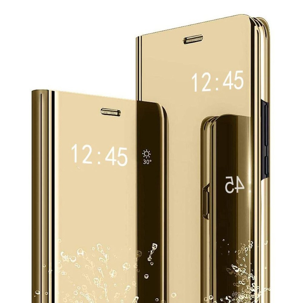Samsung Galaxy A22 5g Clear View Hülle, Gold