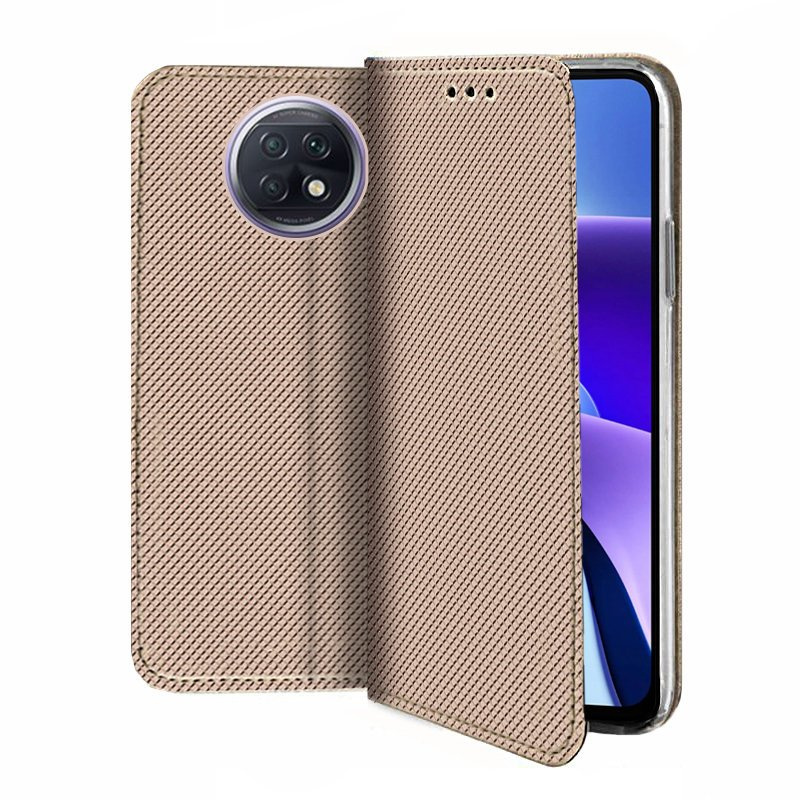 Brieftaschenhülle Für Xiaomi Redmi Note 9t 5g, Gold