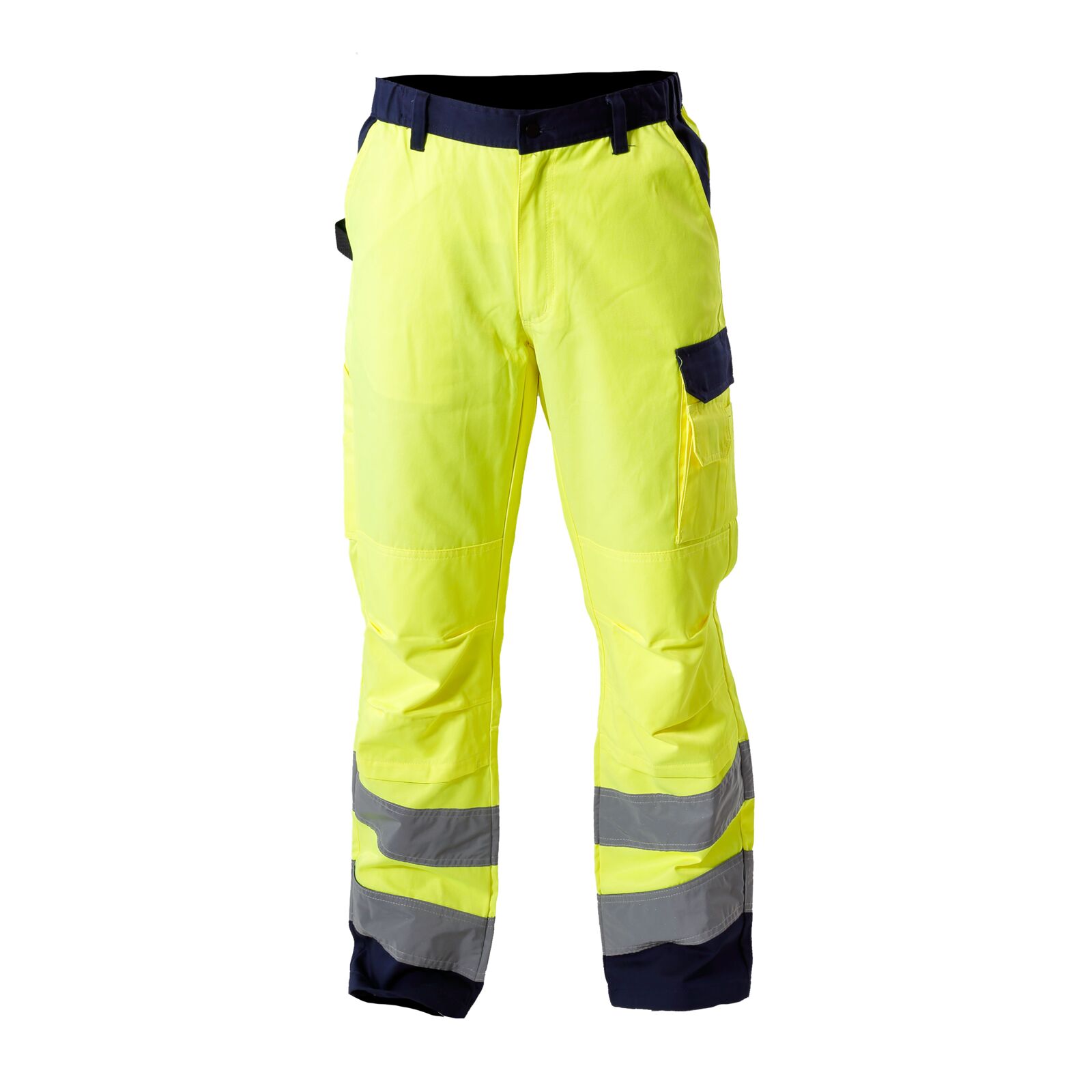 Warnhose Gelb 'premium', "2xl", Ce, Lahti