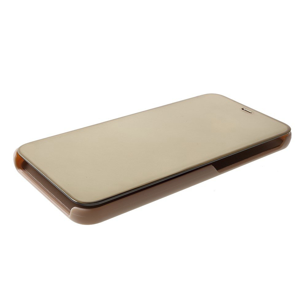 Mirror View Schutzhülle Für Samsung Galaxy J6+ Plus – Gold