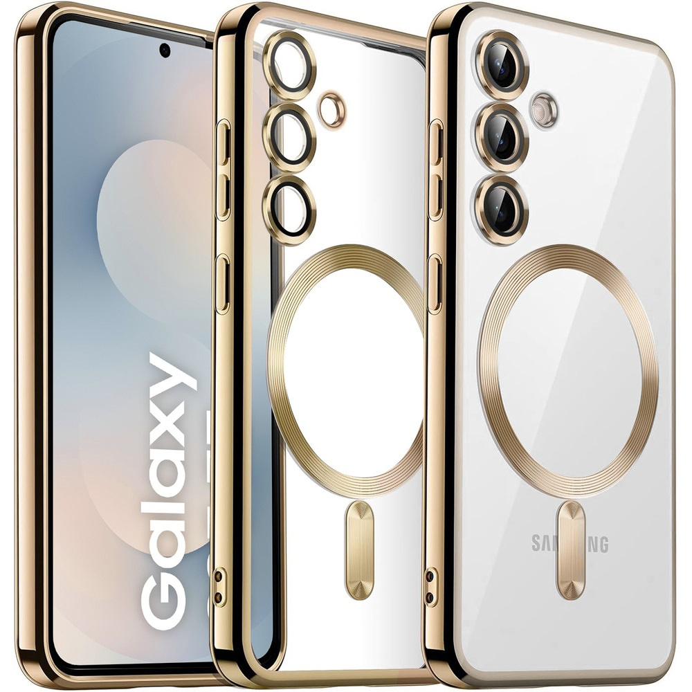 Schutzhülle Für Samsung Galaxy S25 Fe, Electro Magsafe, Gold