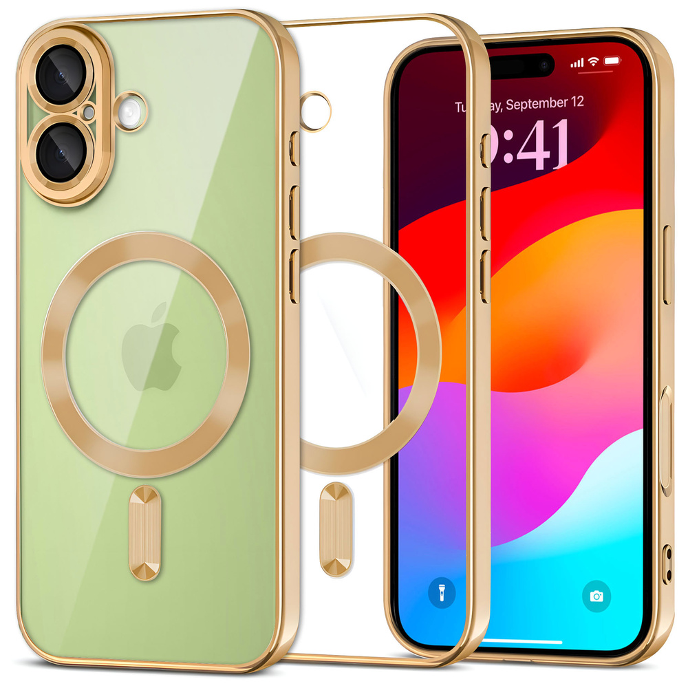 Iphone 17 Electro Magsafe Hülle – Gold