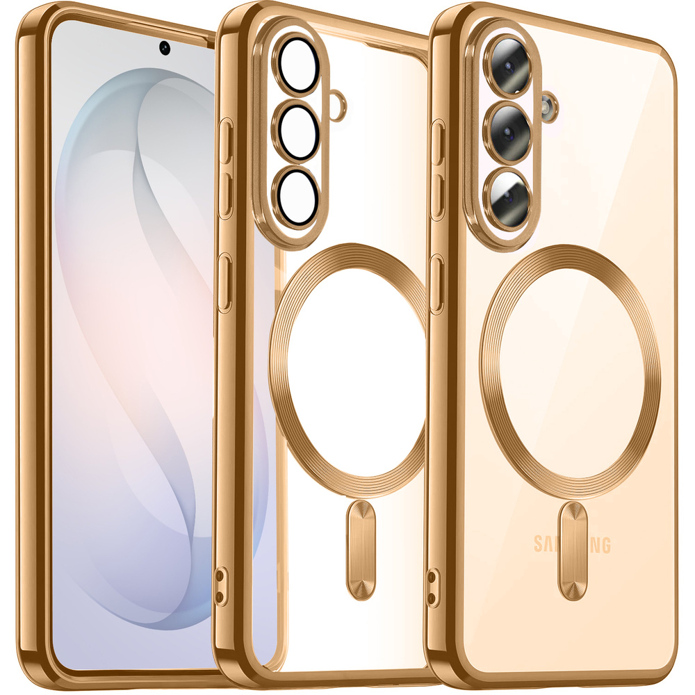 Schutzhülle Für Samsung Galaxy S26 Plus, Electro Magsafe, Gold