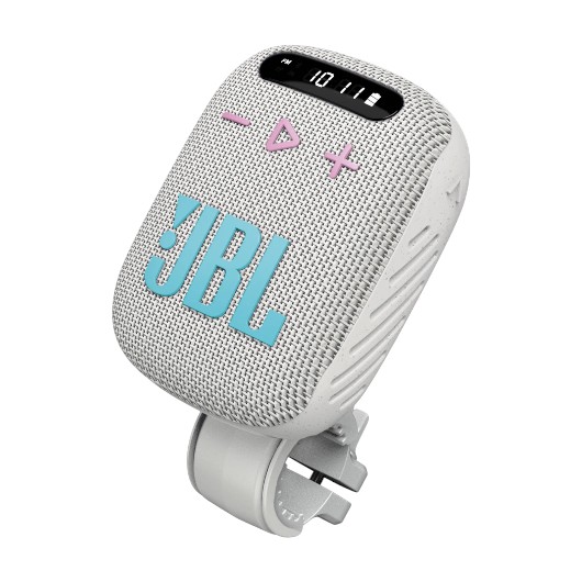 Bluetooth+fm-lautsprecher Jbl Wind 3 5w Wasserdicht + Fahrrad-/motorradhalterung Grau