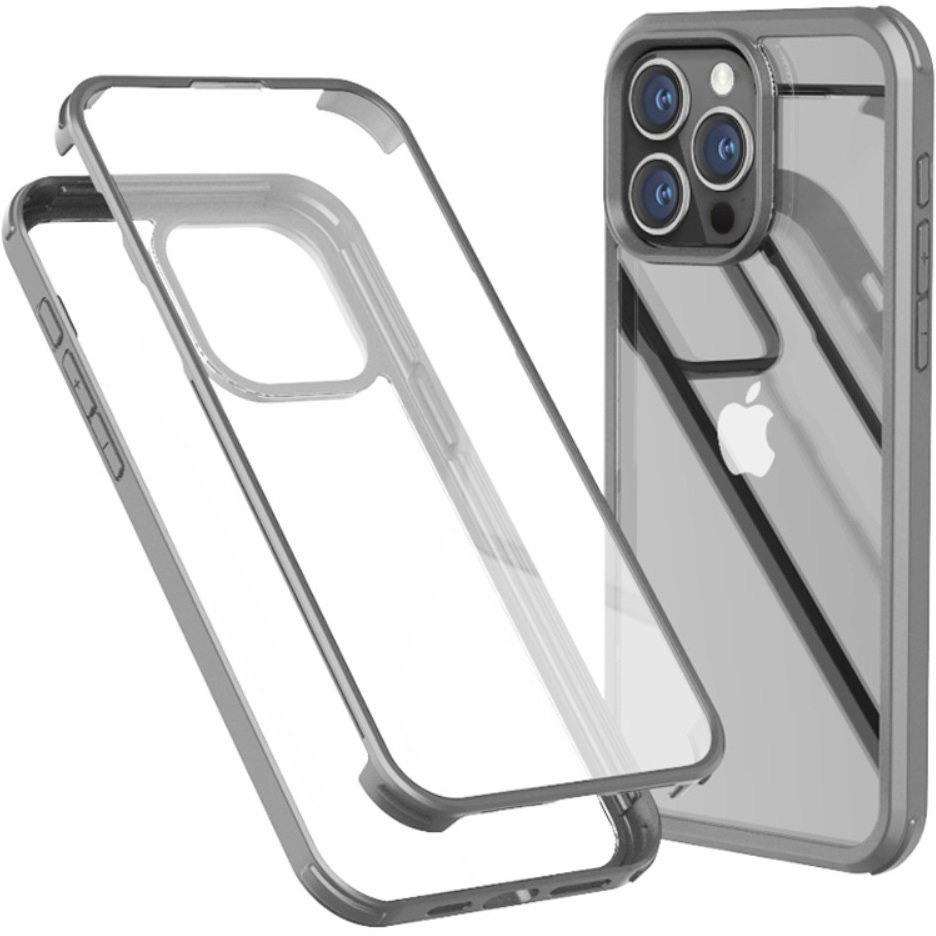Hülle Für Iphone 15 Pro, Erbord Guardian, Grau