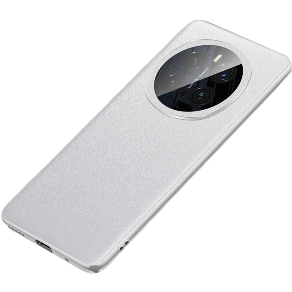 Honor Magic 7 Pro 5g Hybrid-schutzhülle Aus Leder Mit Magsafe-funktion, Grau